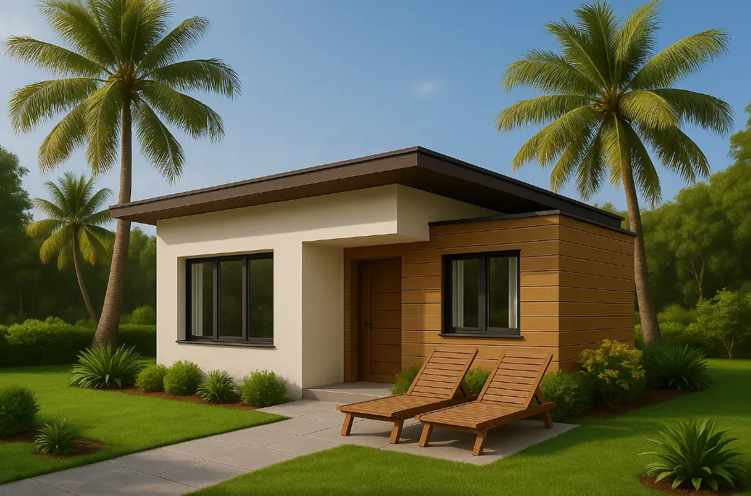 Casa Funcional para Playa